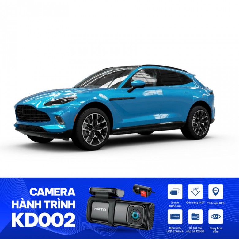 Camera Hành Trình Cho Xe Aston Martin DBX 2021 - KATA Full HD